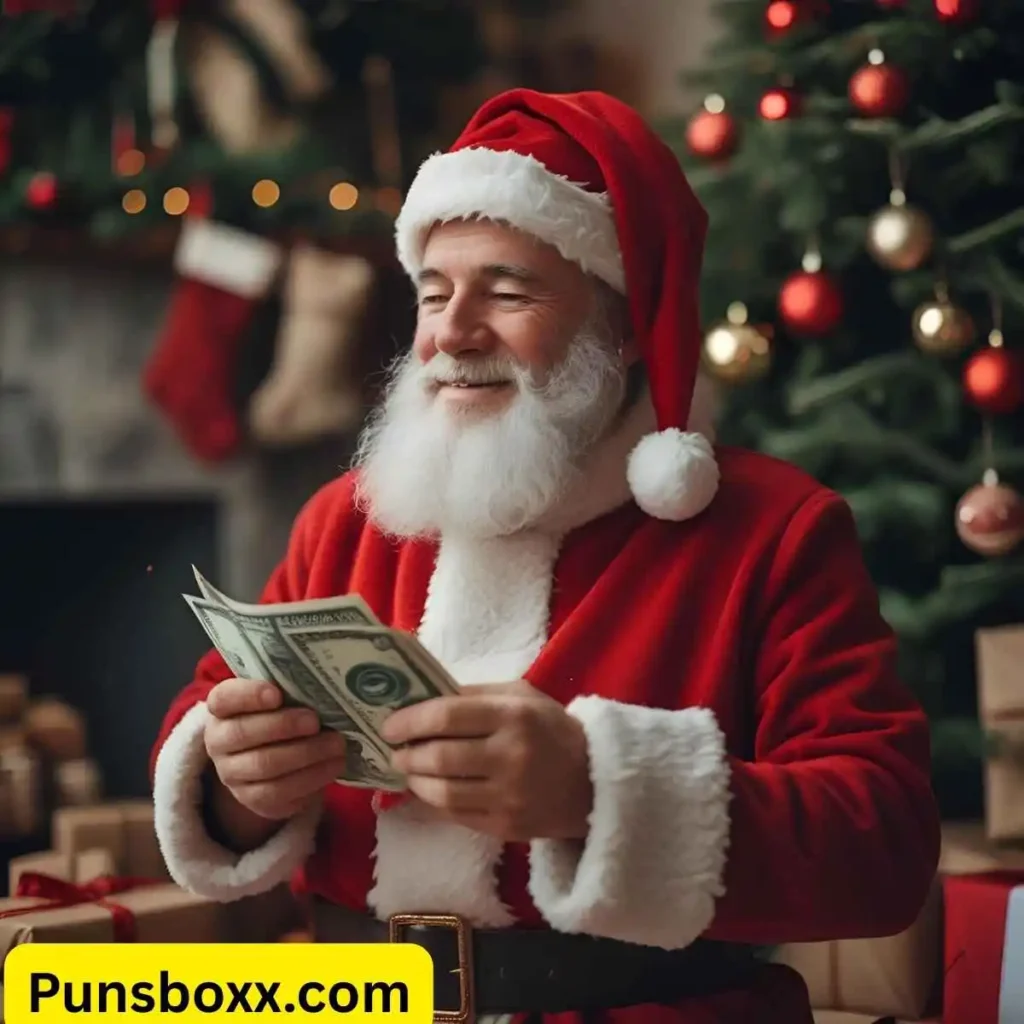Christmas Money Puns
