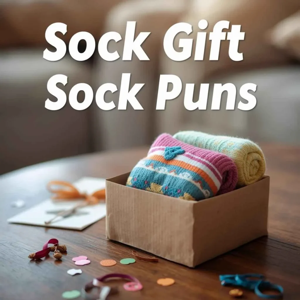 Sock Gift Sock Puns