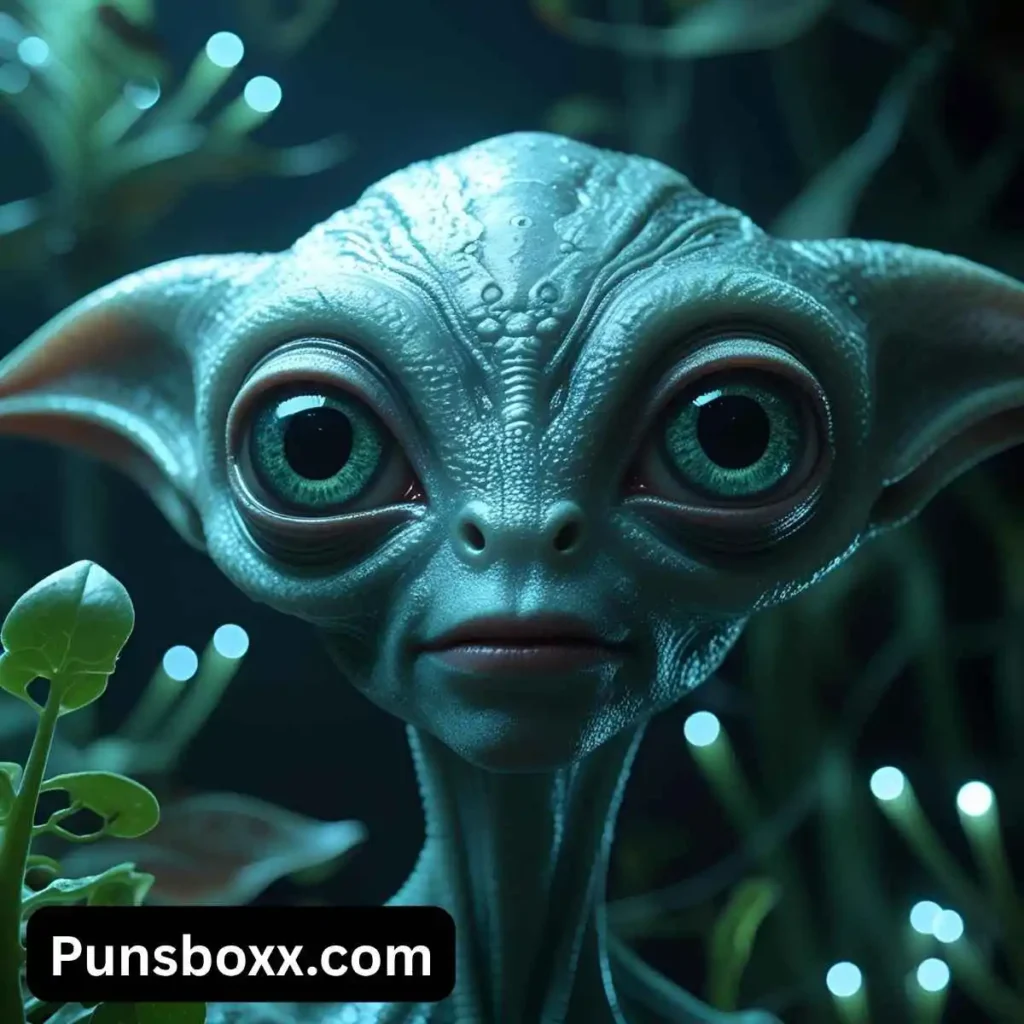 Alien Puns Captions