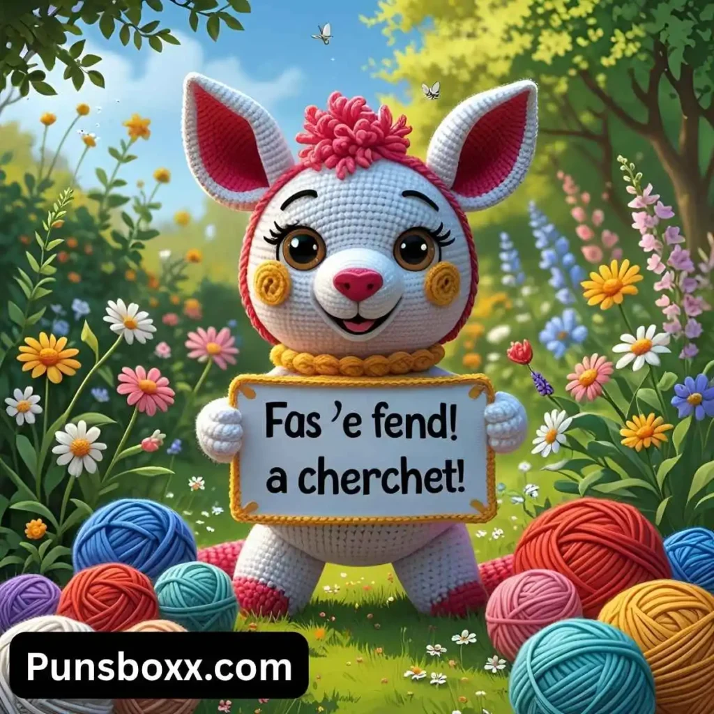Clever Crochet Puns