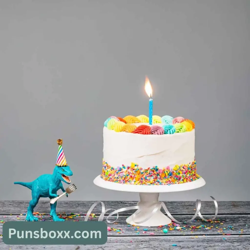 Dinosaur Birthday Card Puns
