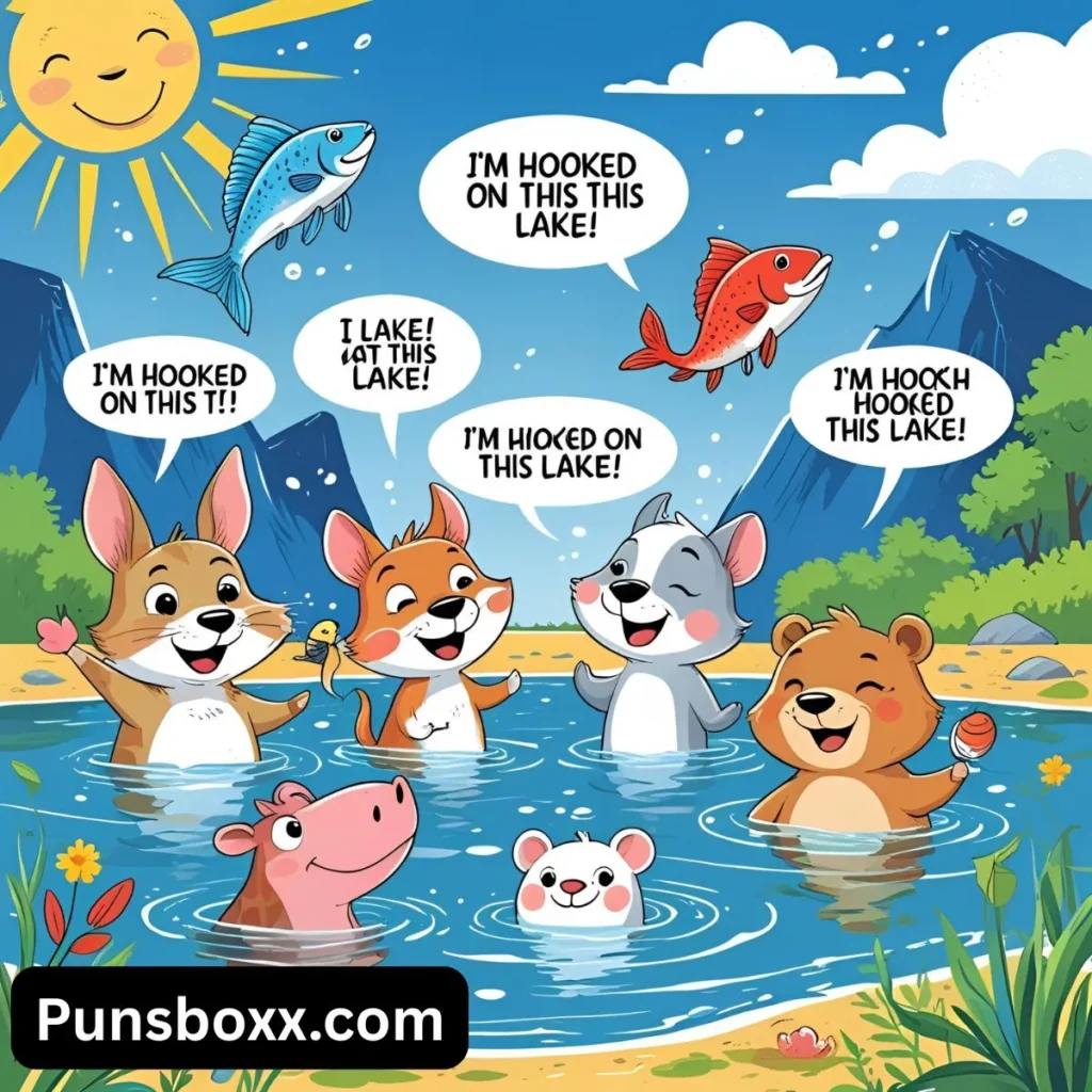 Funny Lake Puns