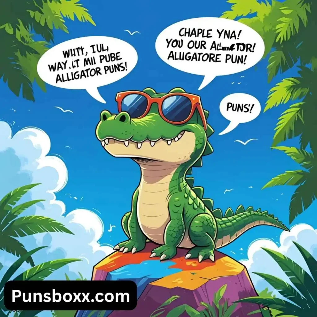 Short Alligator Puns