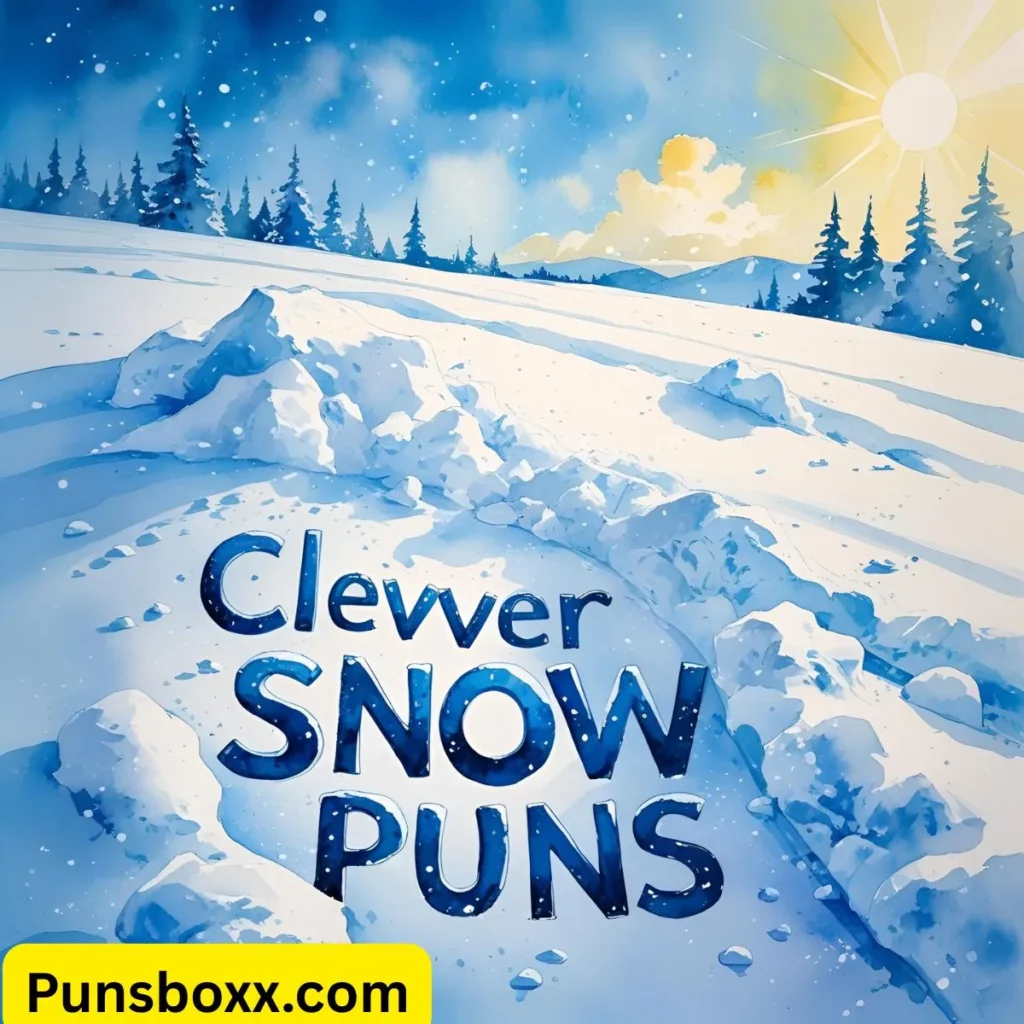 Clever Snow Puns
