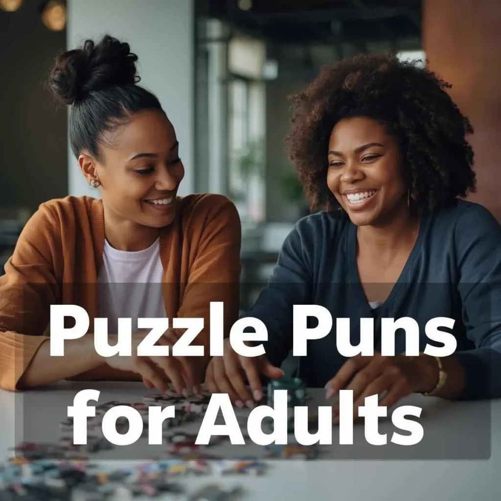 Puzzle Puns For Adults