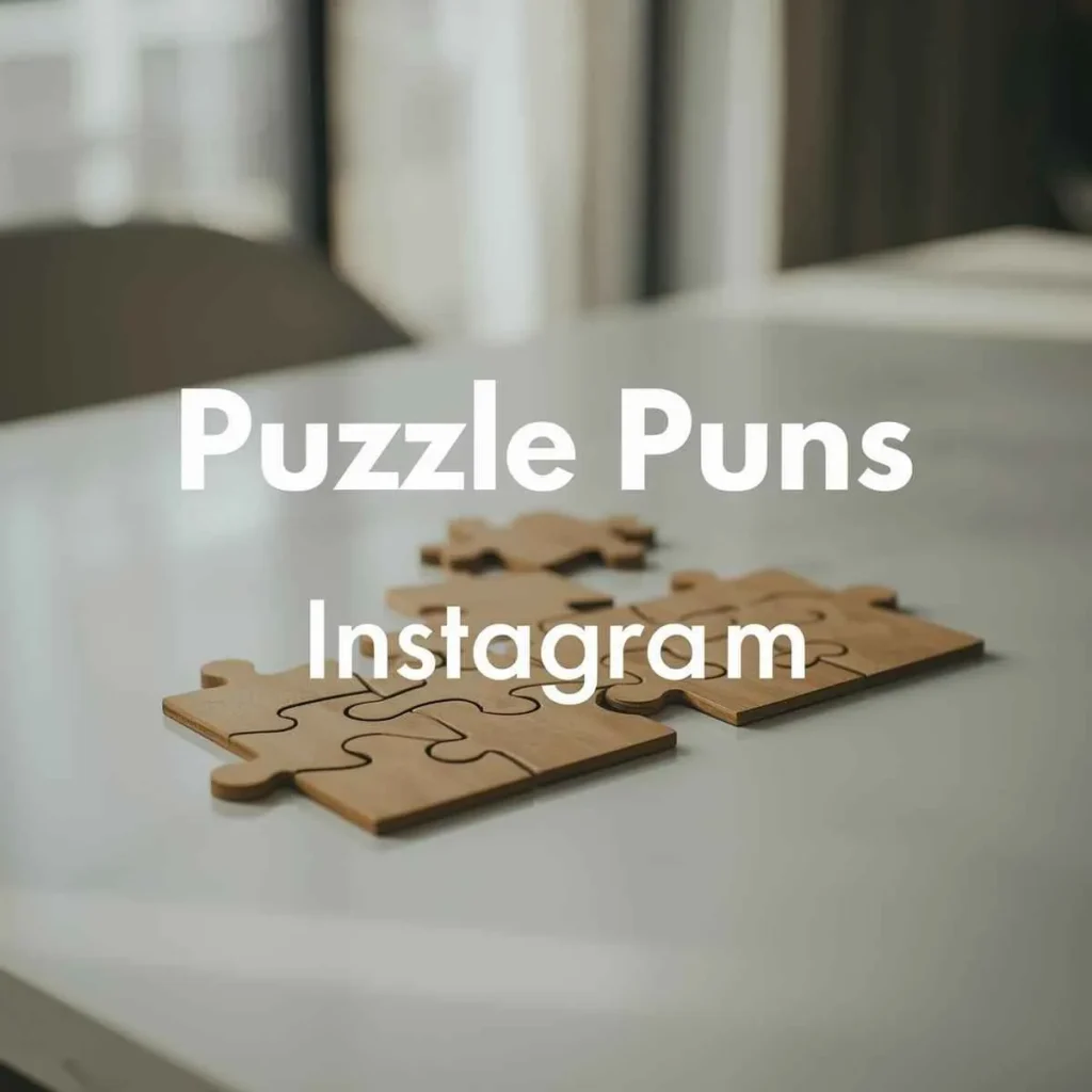 Puzzle Puns For Instagram