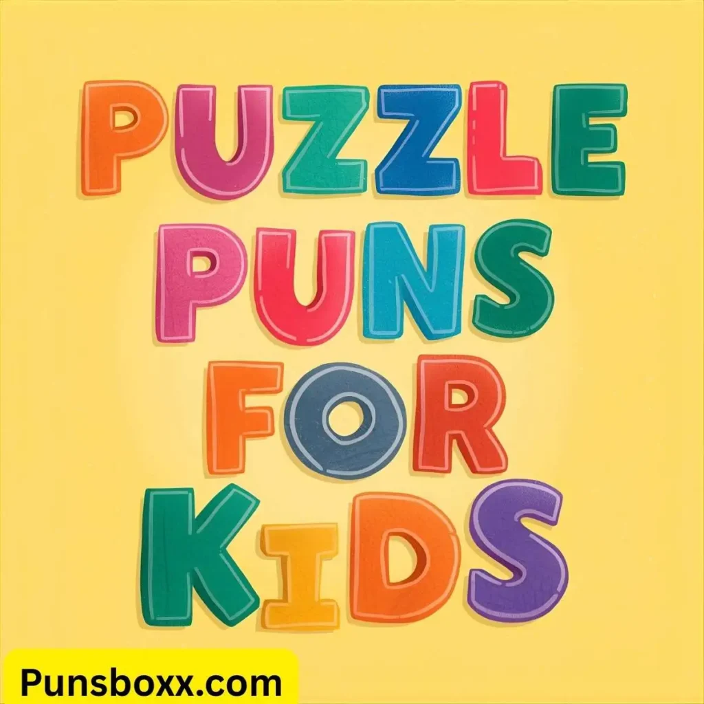 Puzzle Puns For Kids