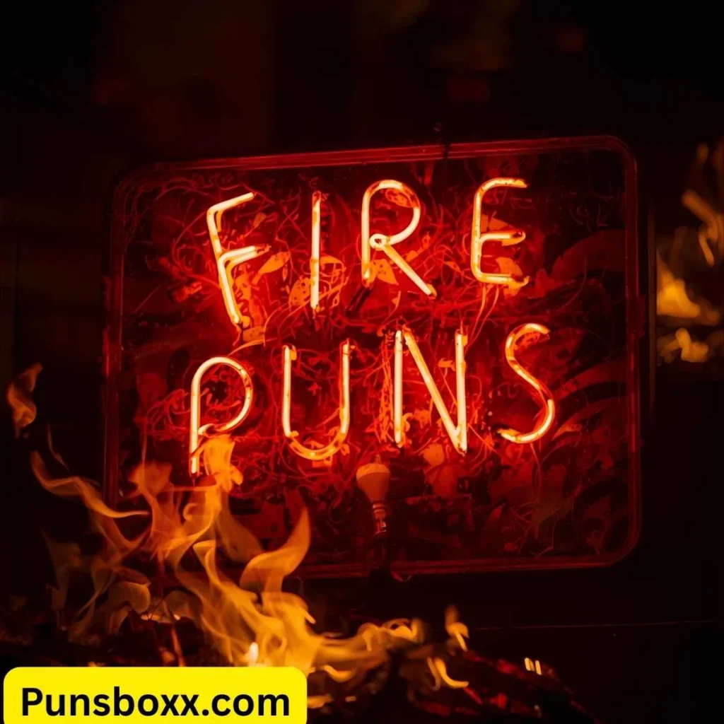 Fire Puns Captions