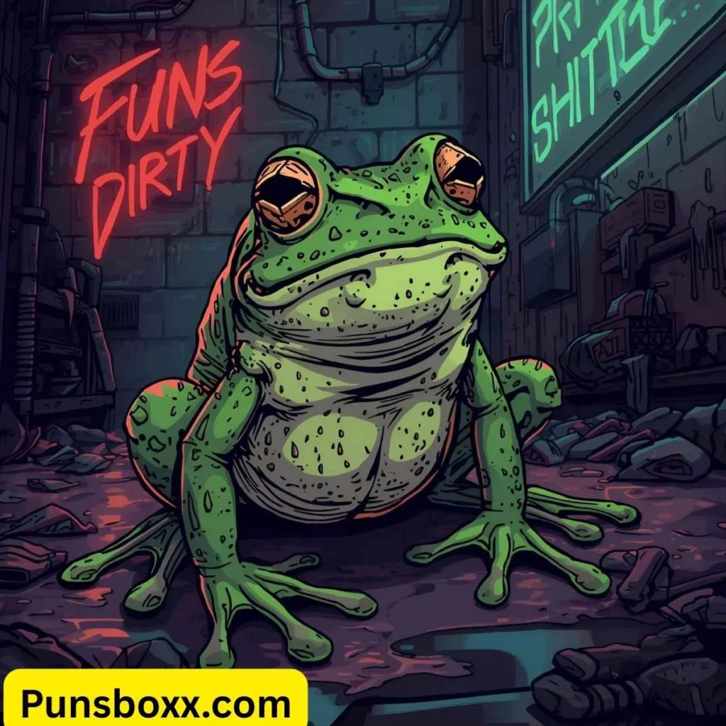 Frog Puns One Liners Dirty