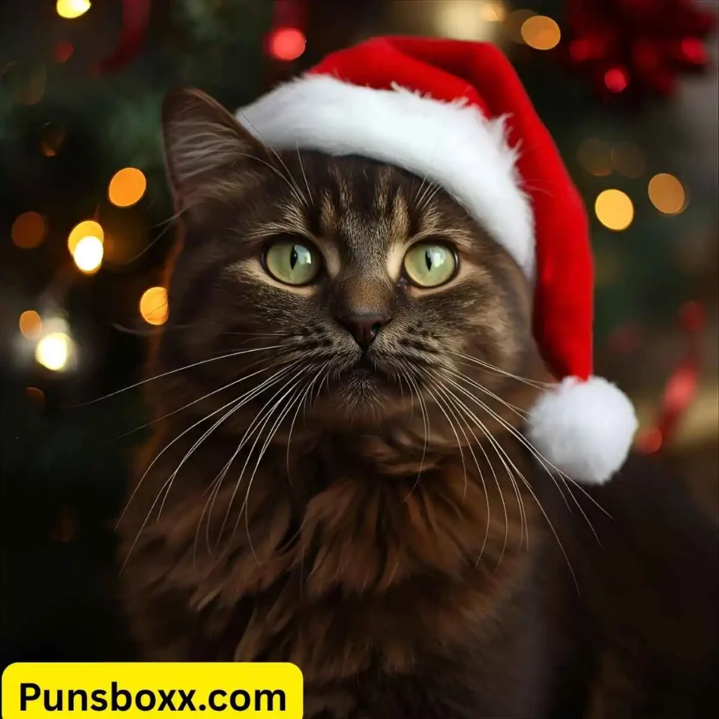 Christmas Cat Puns
