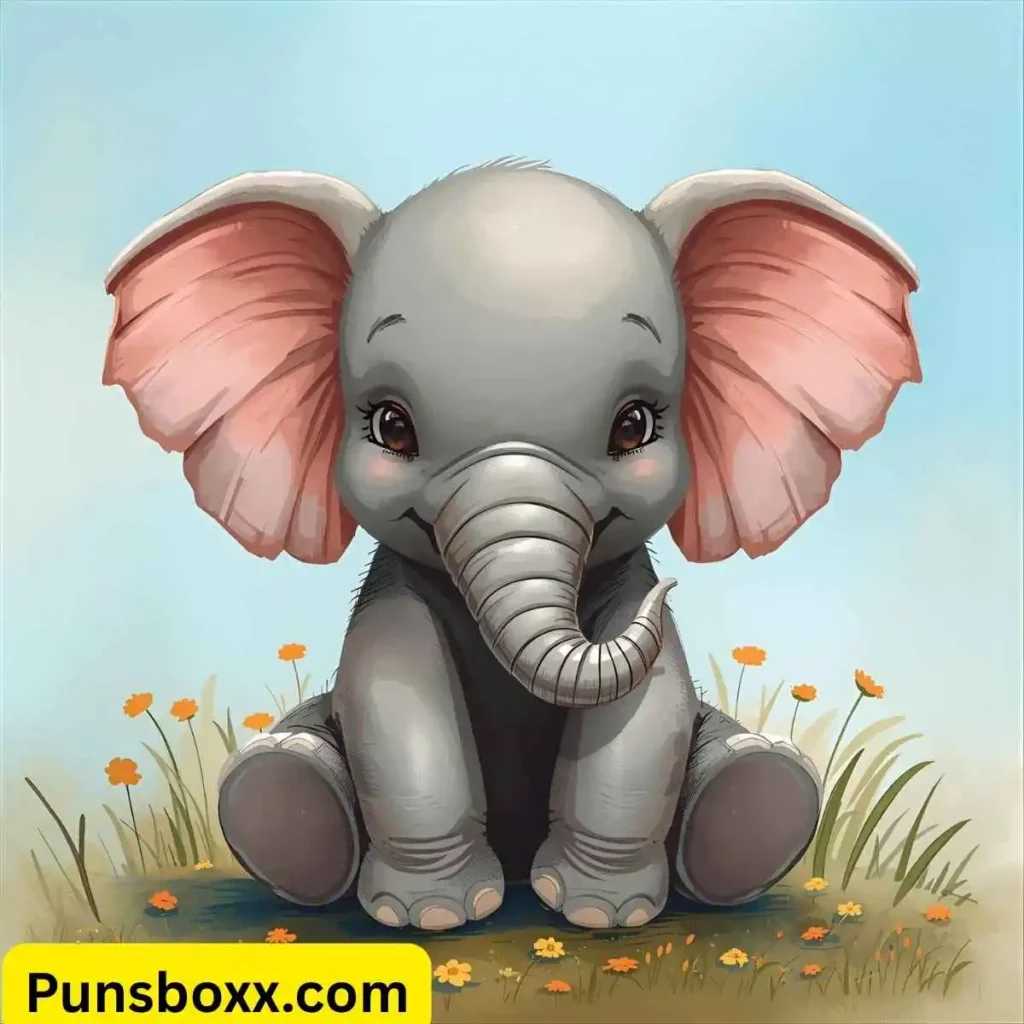 Cute Elephant Puns