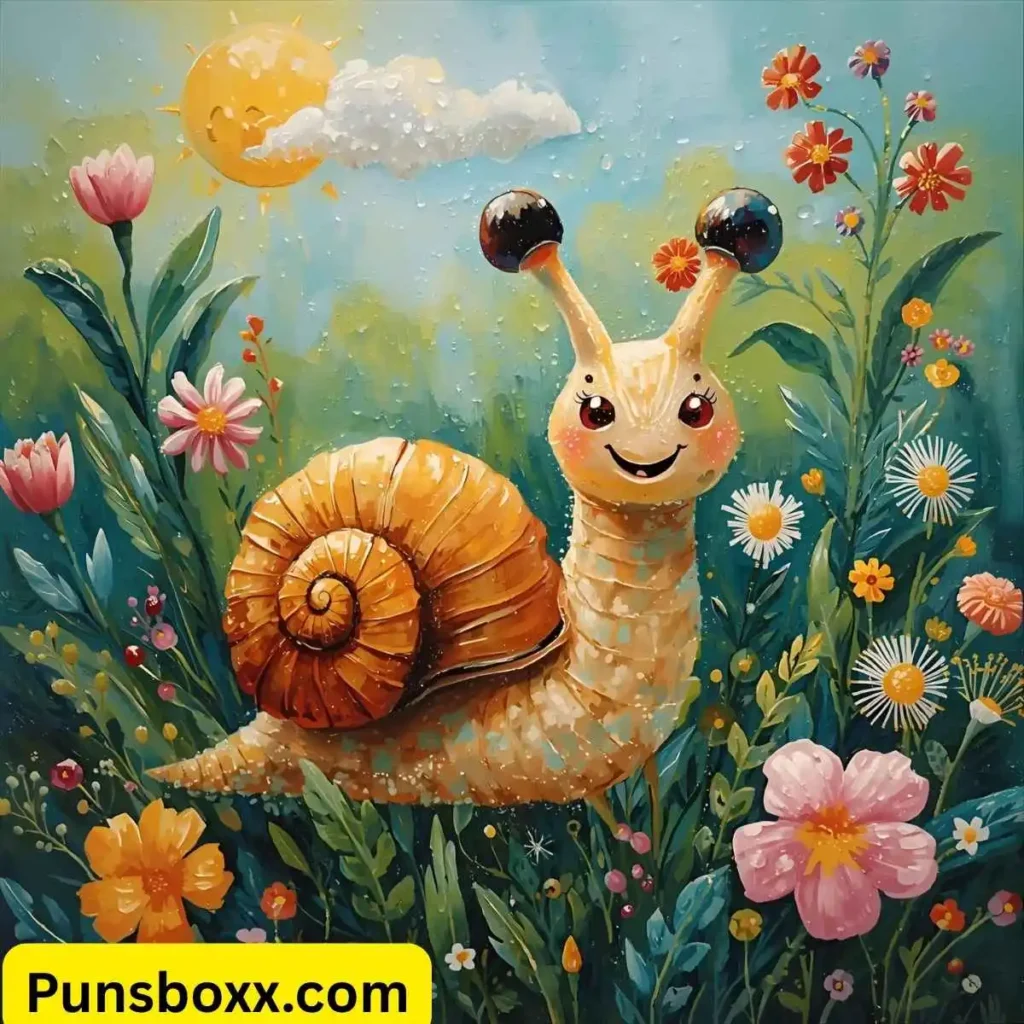 Cute Snail Puns