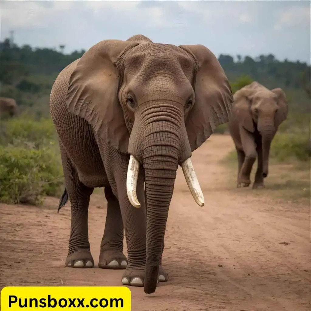 Elephant Puns Captions