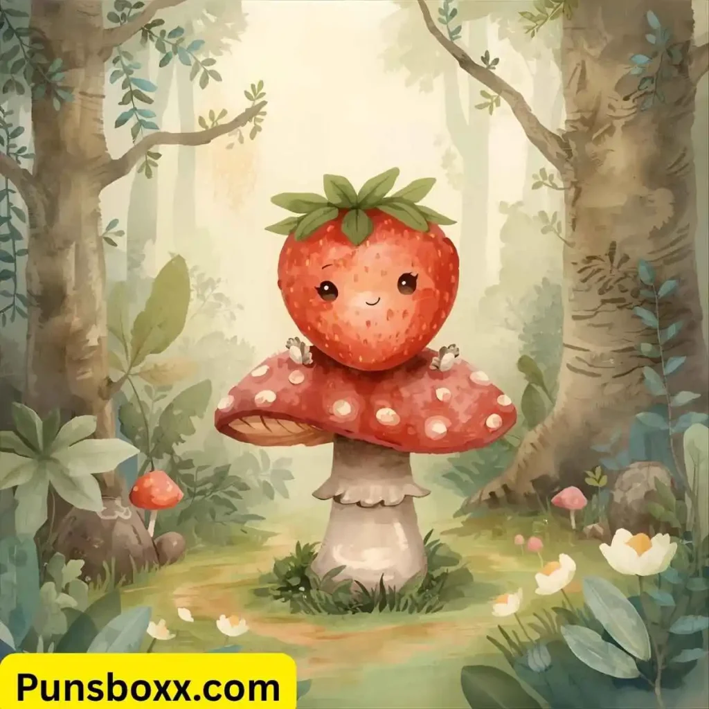 Strawberry Puns Cute