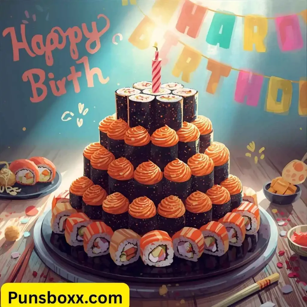 Sushi Puns Birthday