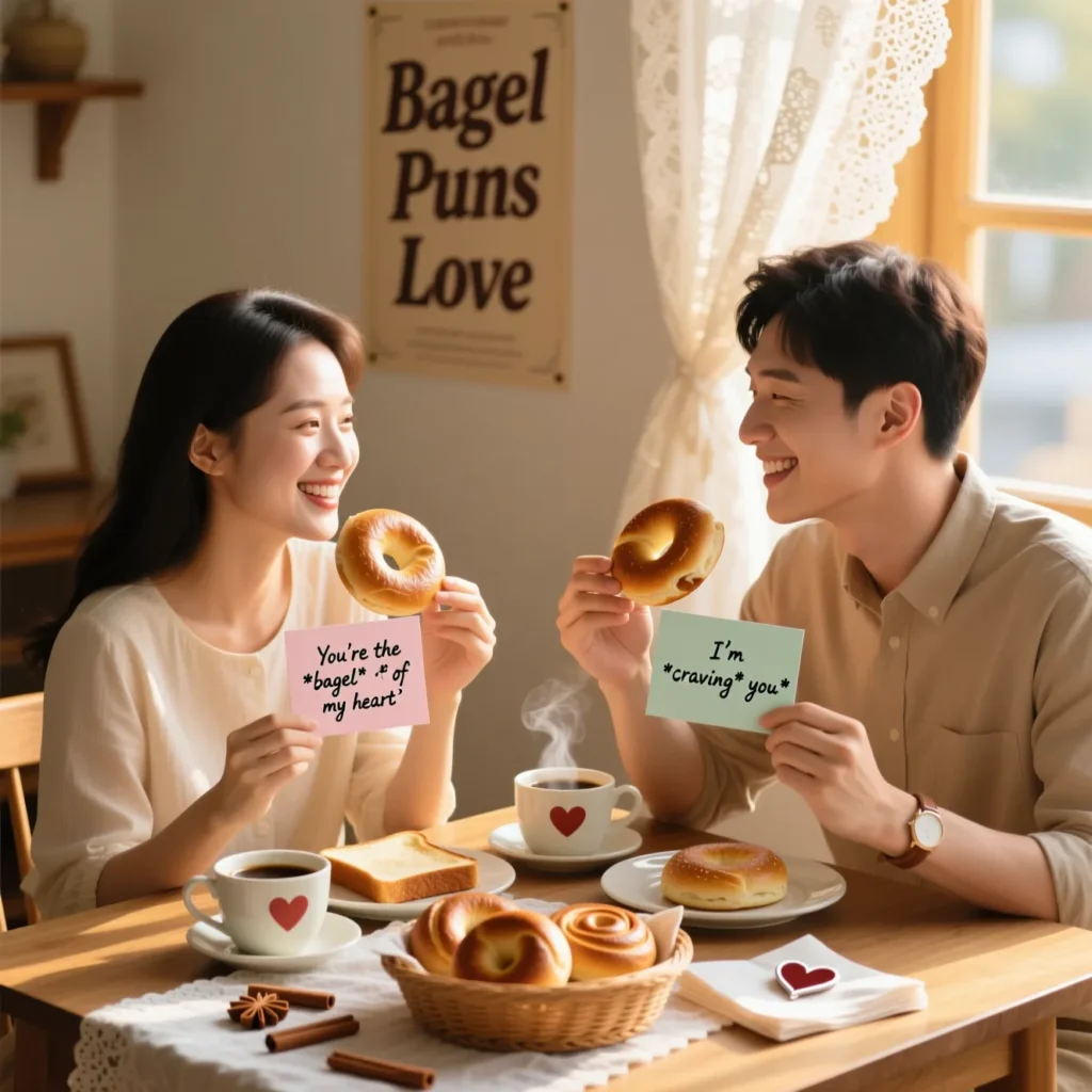 Bagel Puns Love