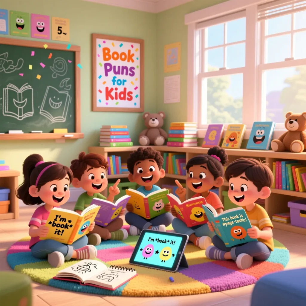 Book Puns for Kids