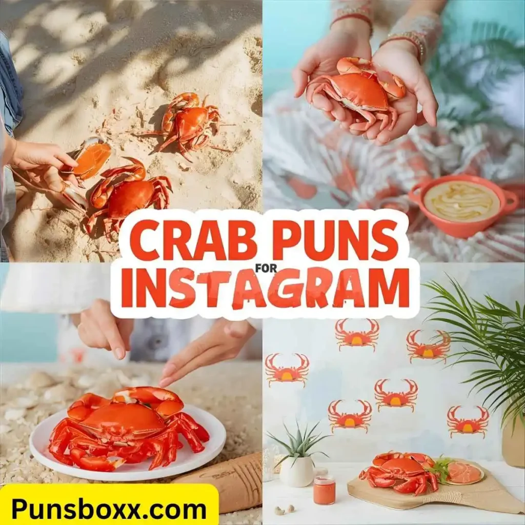 Crab Puns for Instagram