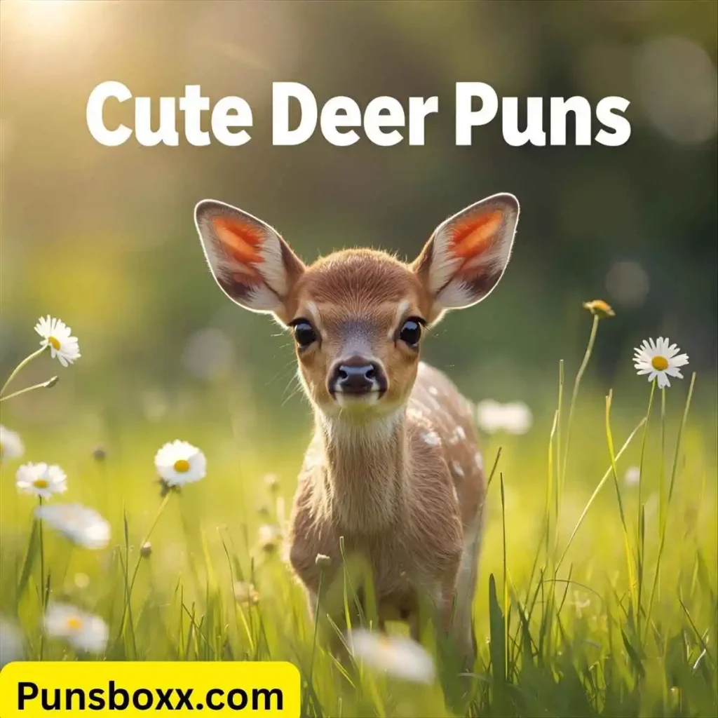 Cute Deer Puns