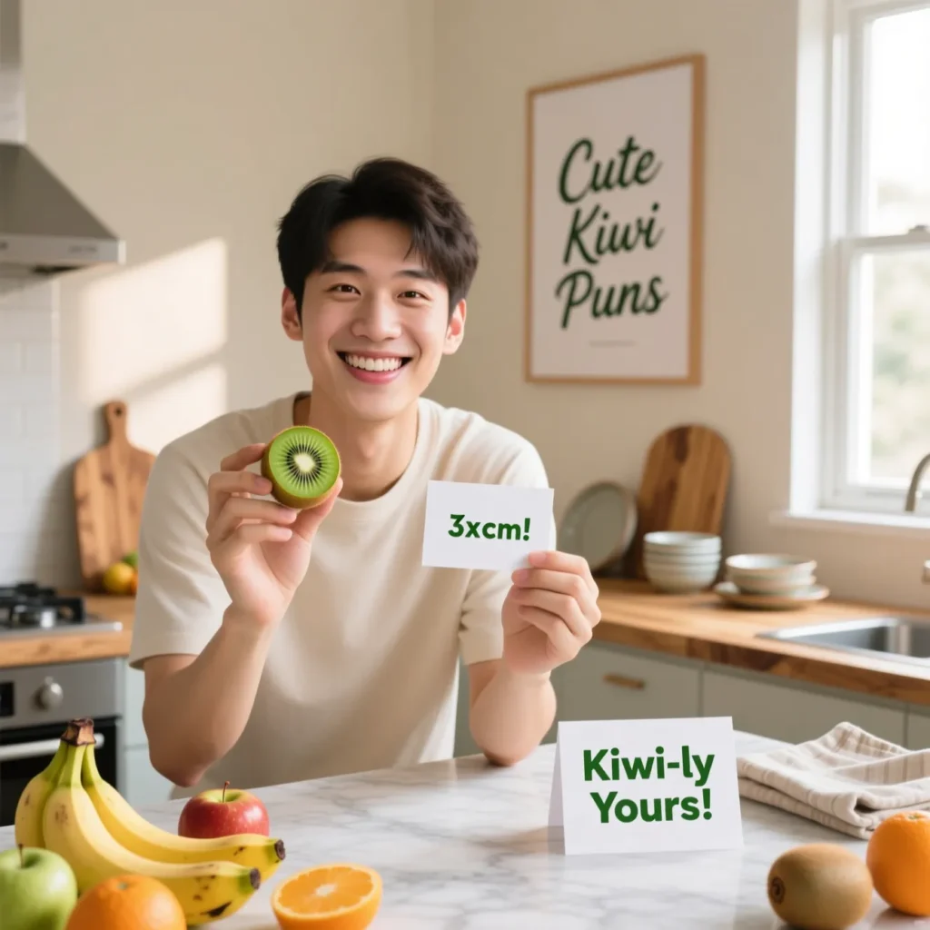 Cute Kiwi Puns