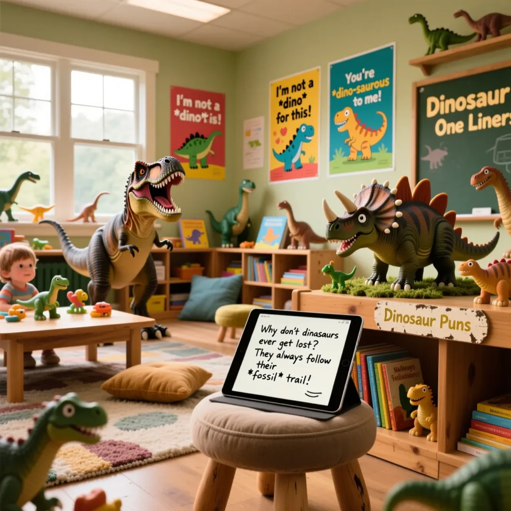 Dinosaur Puns One Liners