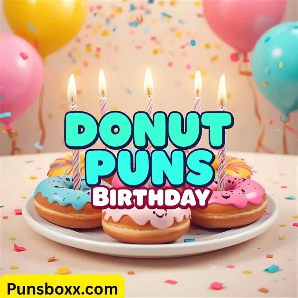 Donut Puns Birthday