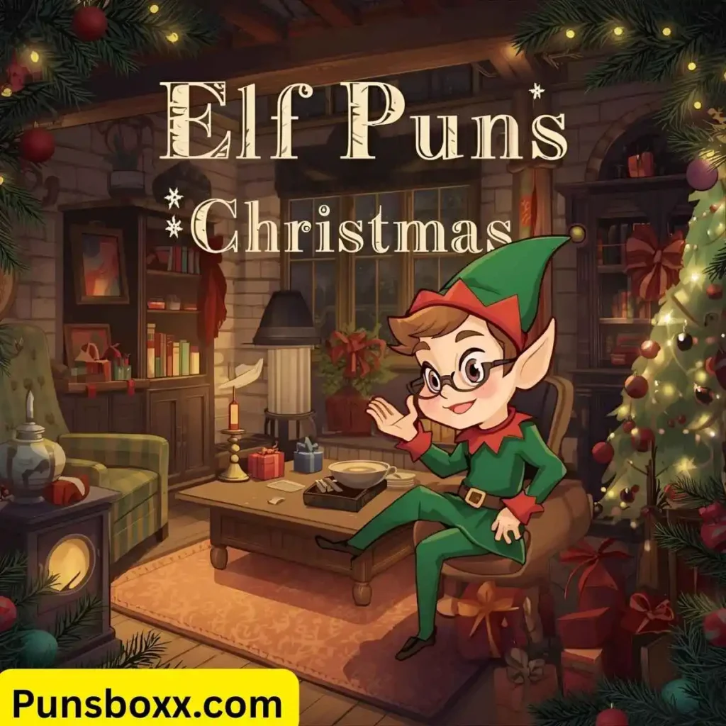 Elf Puns Christmas