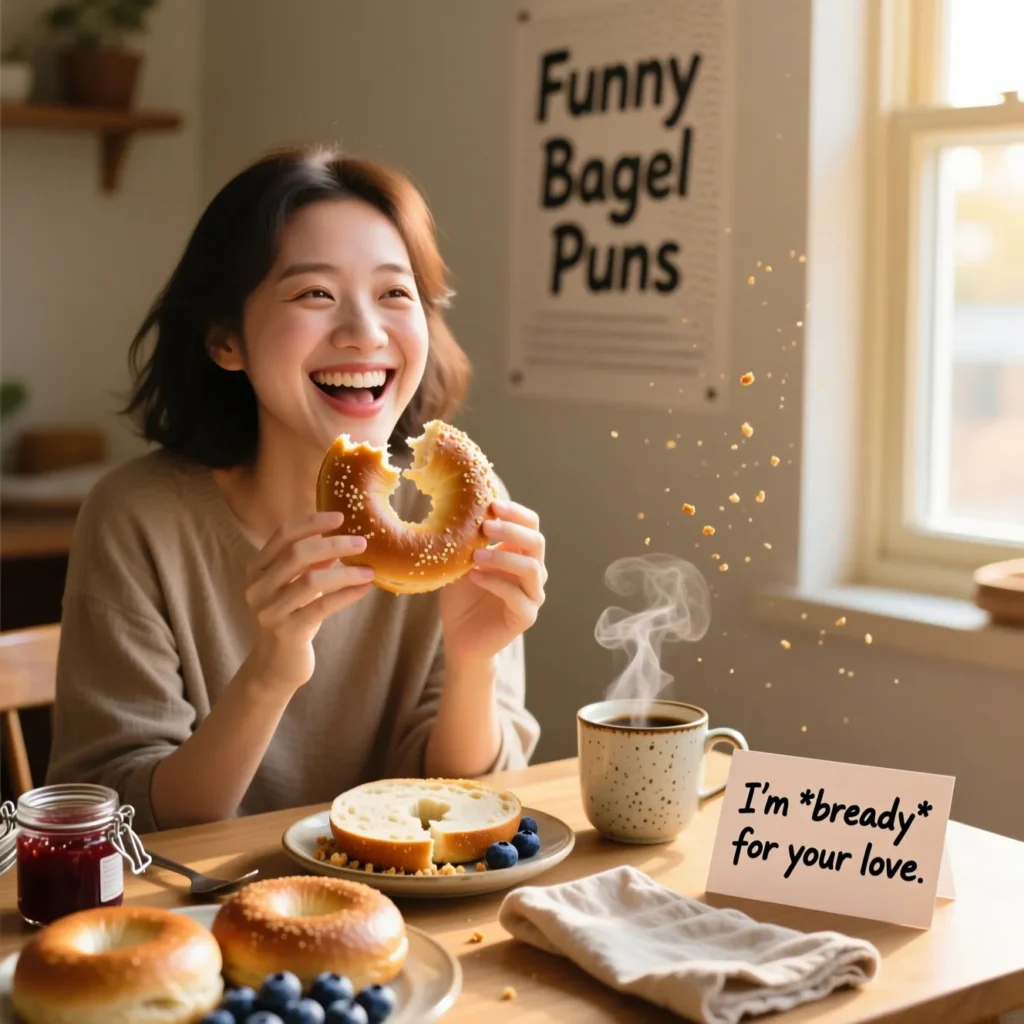 Funny Bagel Puns