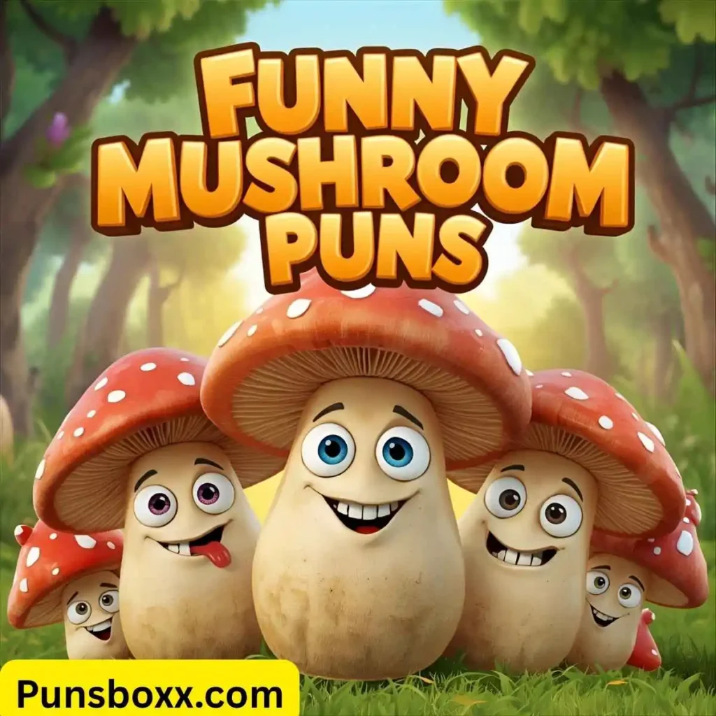Funny Mushroom Puns