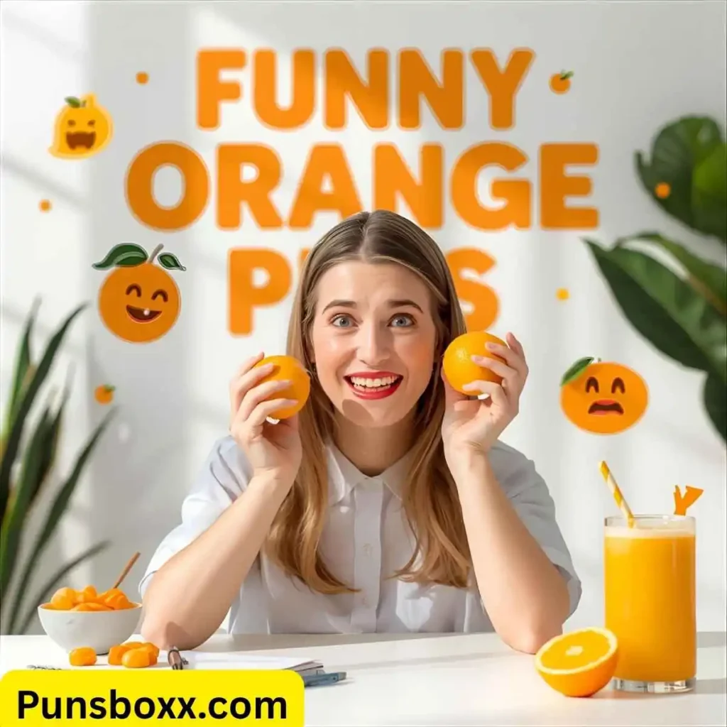 Funny Orange Puns