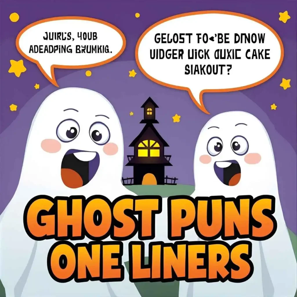 Ghost Puns One Liners