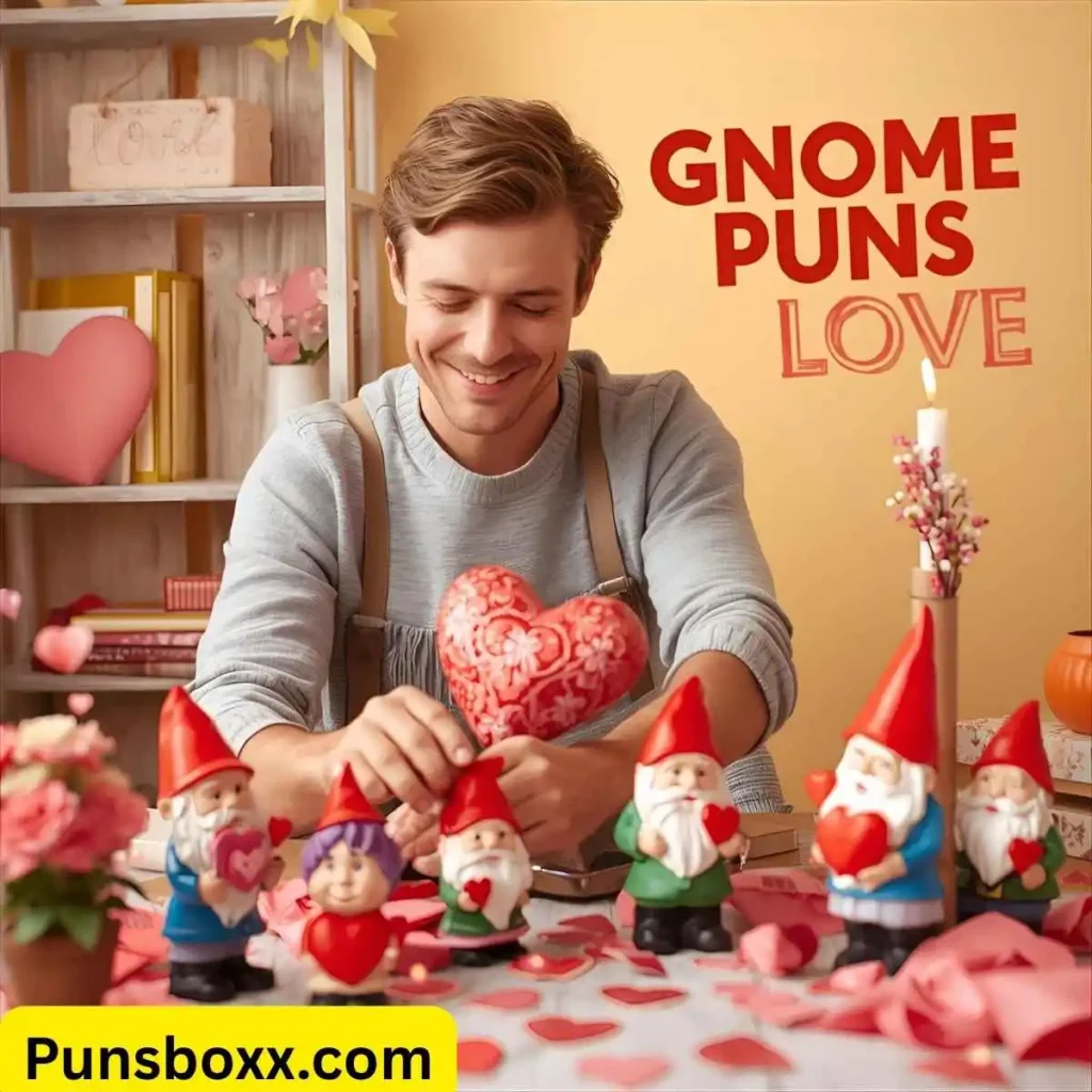 Gnome Puns Love