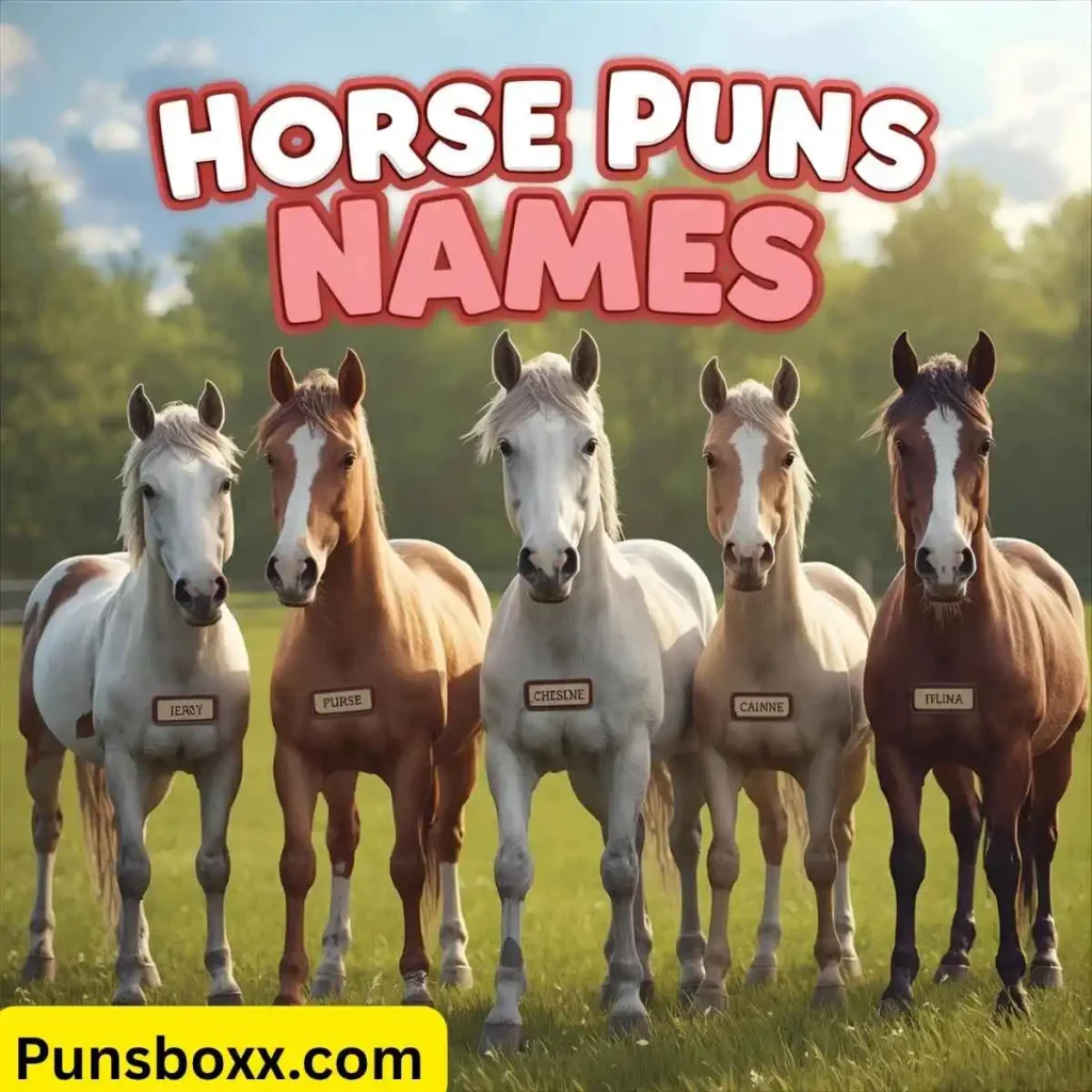 Horse Puns Names