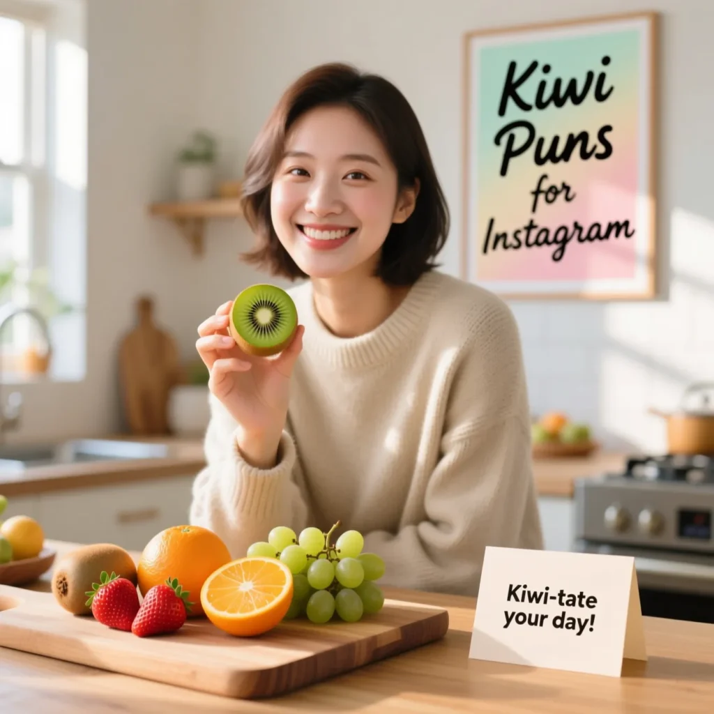 Kiwi Puns for Instagram