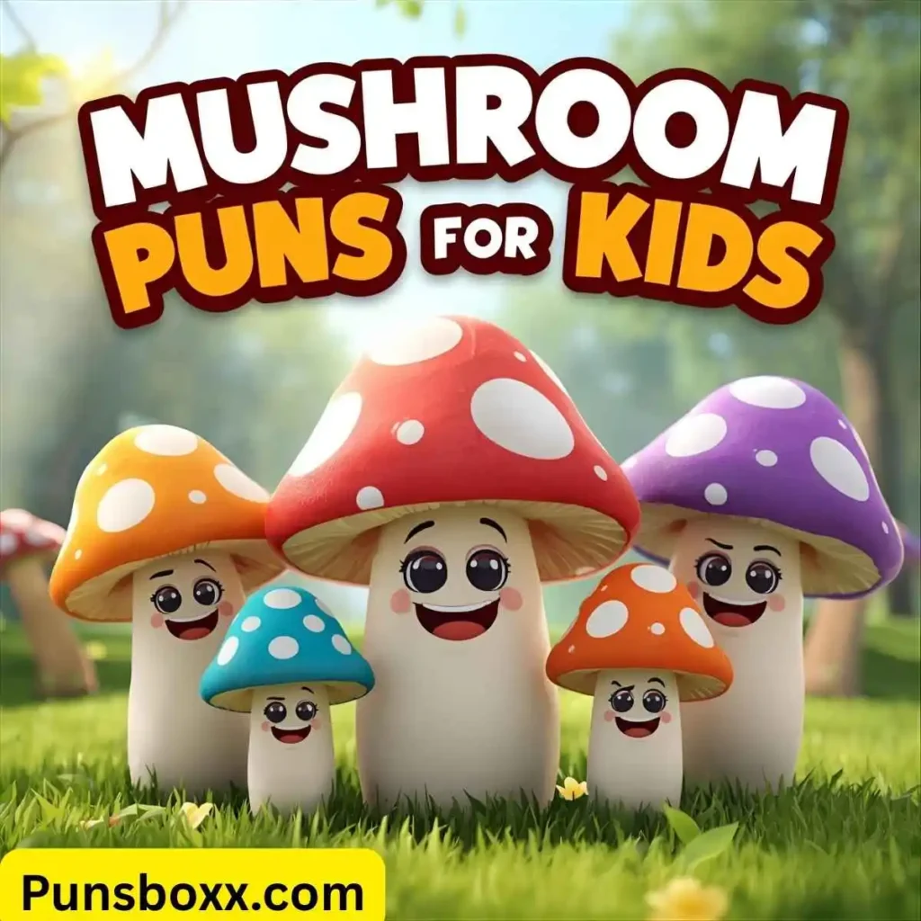 Mushroom Puns for Kids