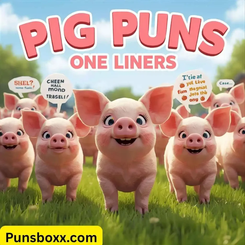 Pig Puns One Liners