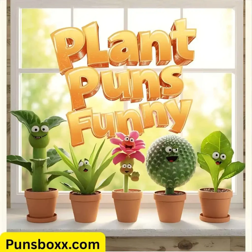 Plant Puns Funny