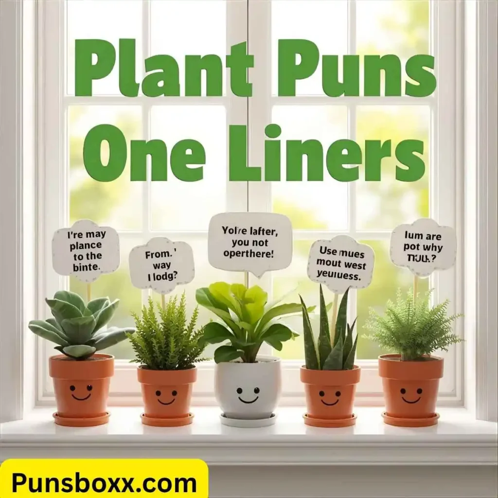 Plant Puns One Liners