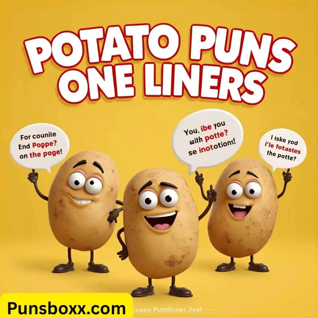 Potato Puns One Liners 