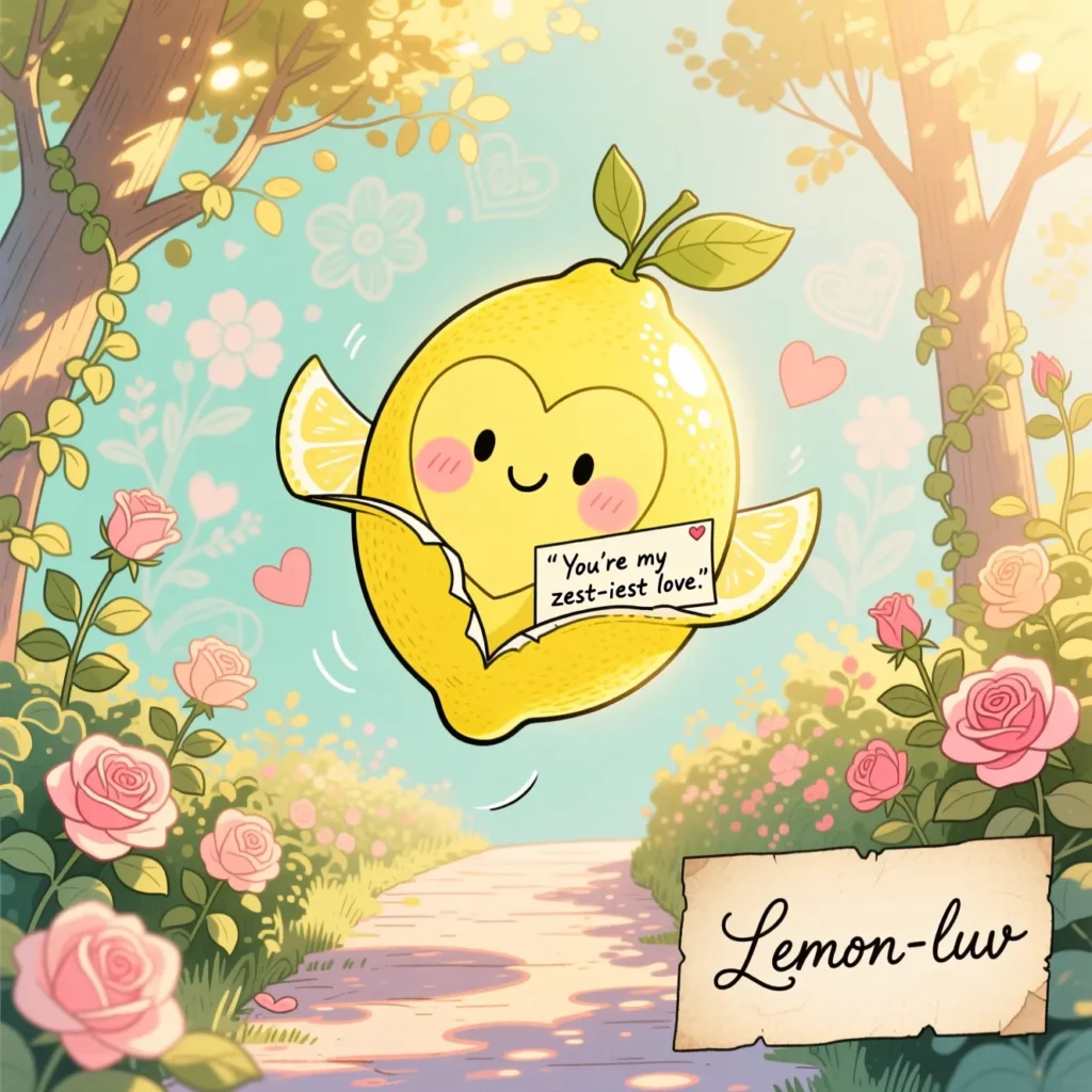 Romantic Lemon Puns