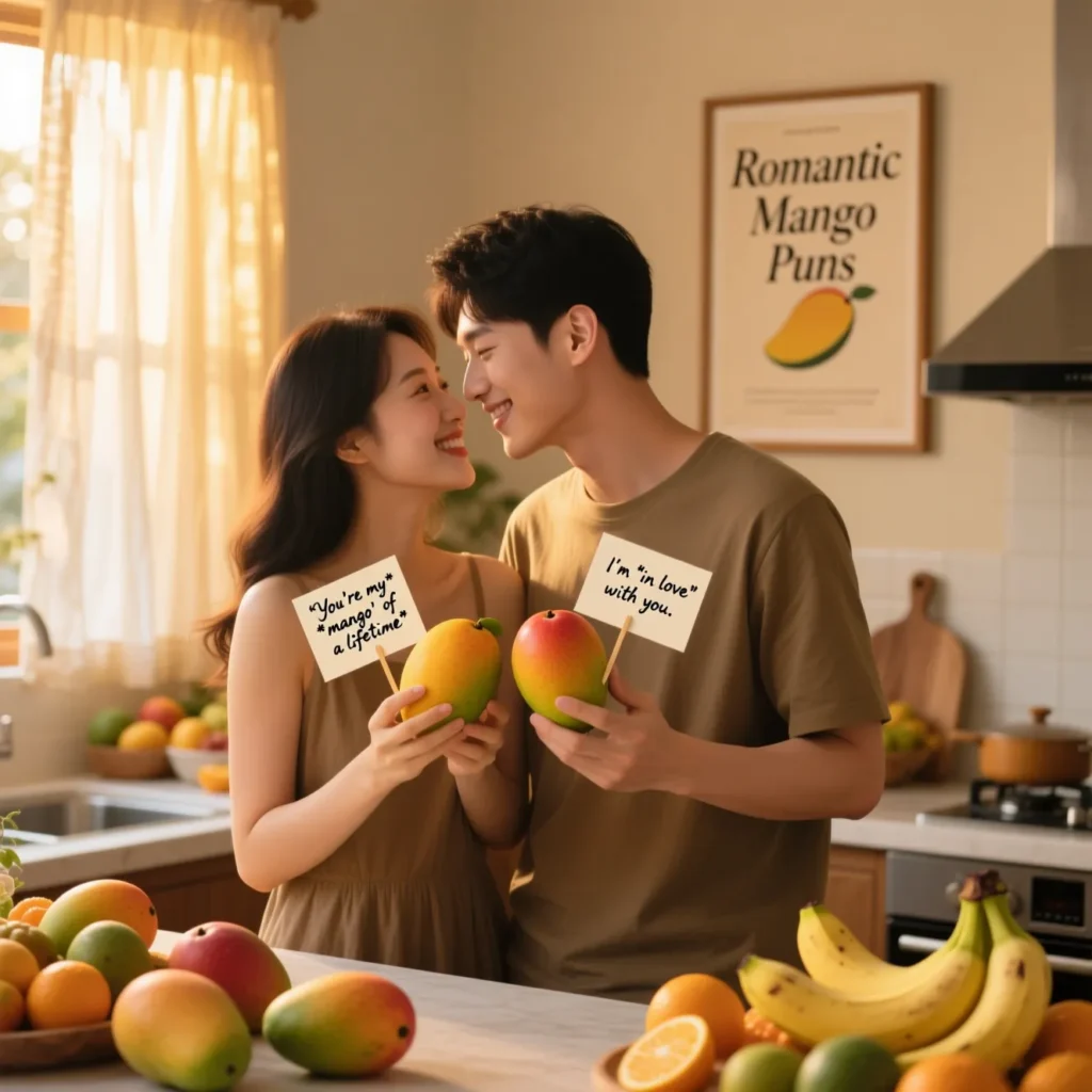 Romantic Mango Puns