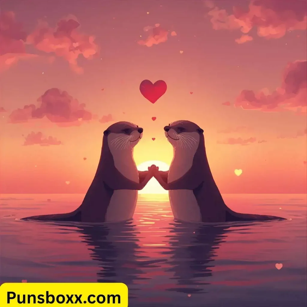 Romantic Otter Puns