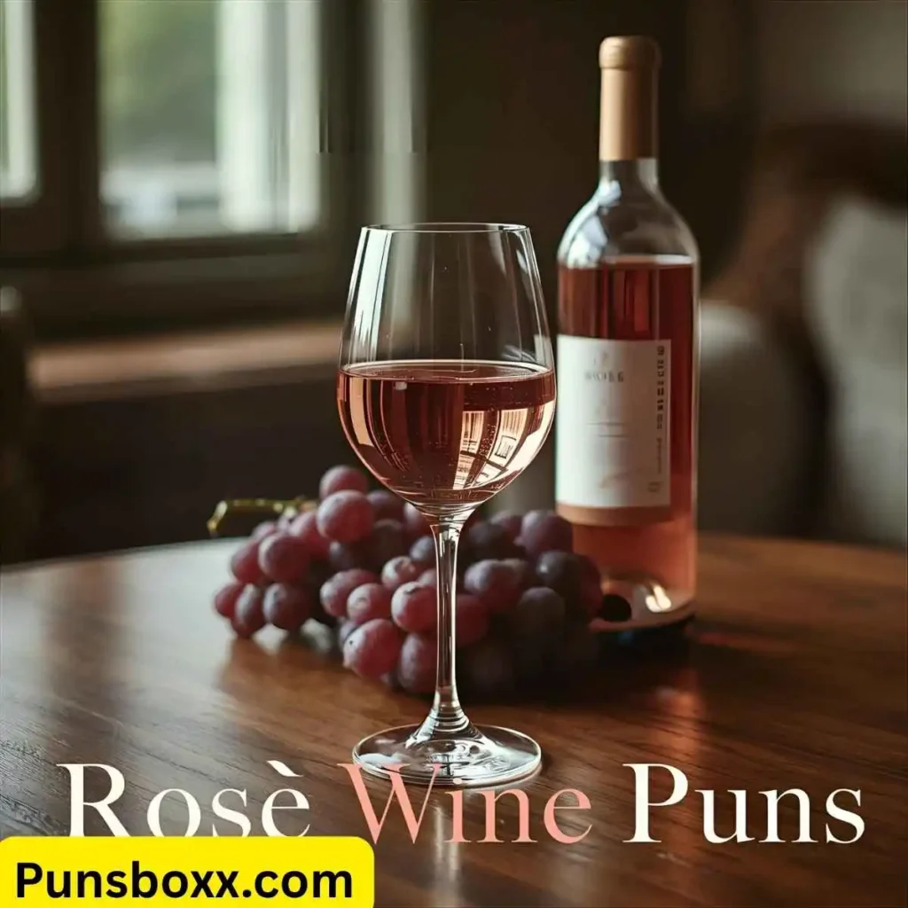 Rosé Wine Puns