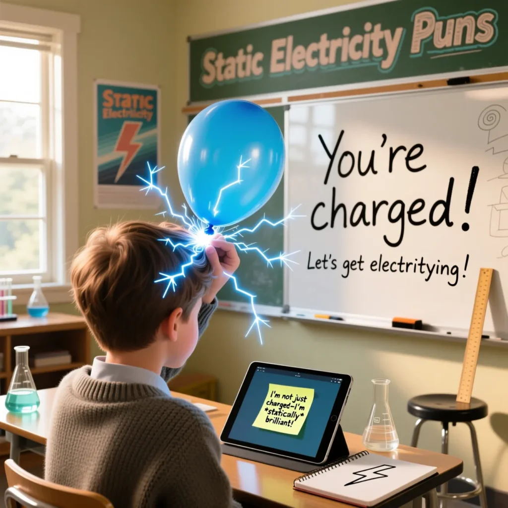 Static Electricity Puns