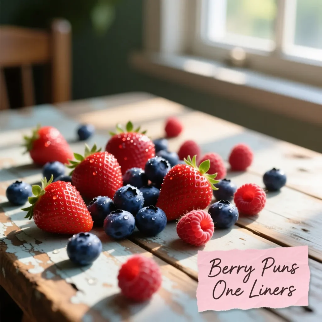 Berry Puns One Liners