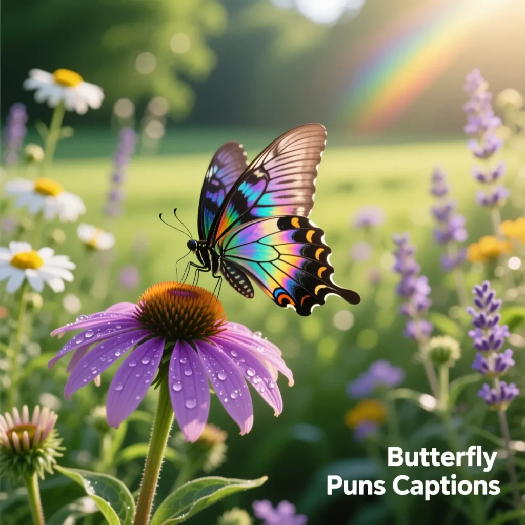 Butterfly Puns Captions