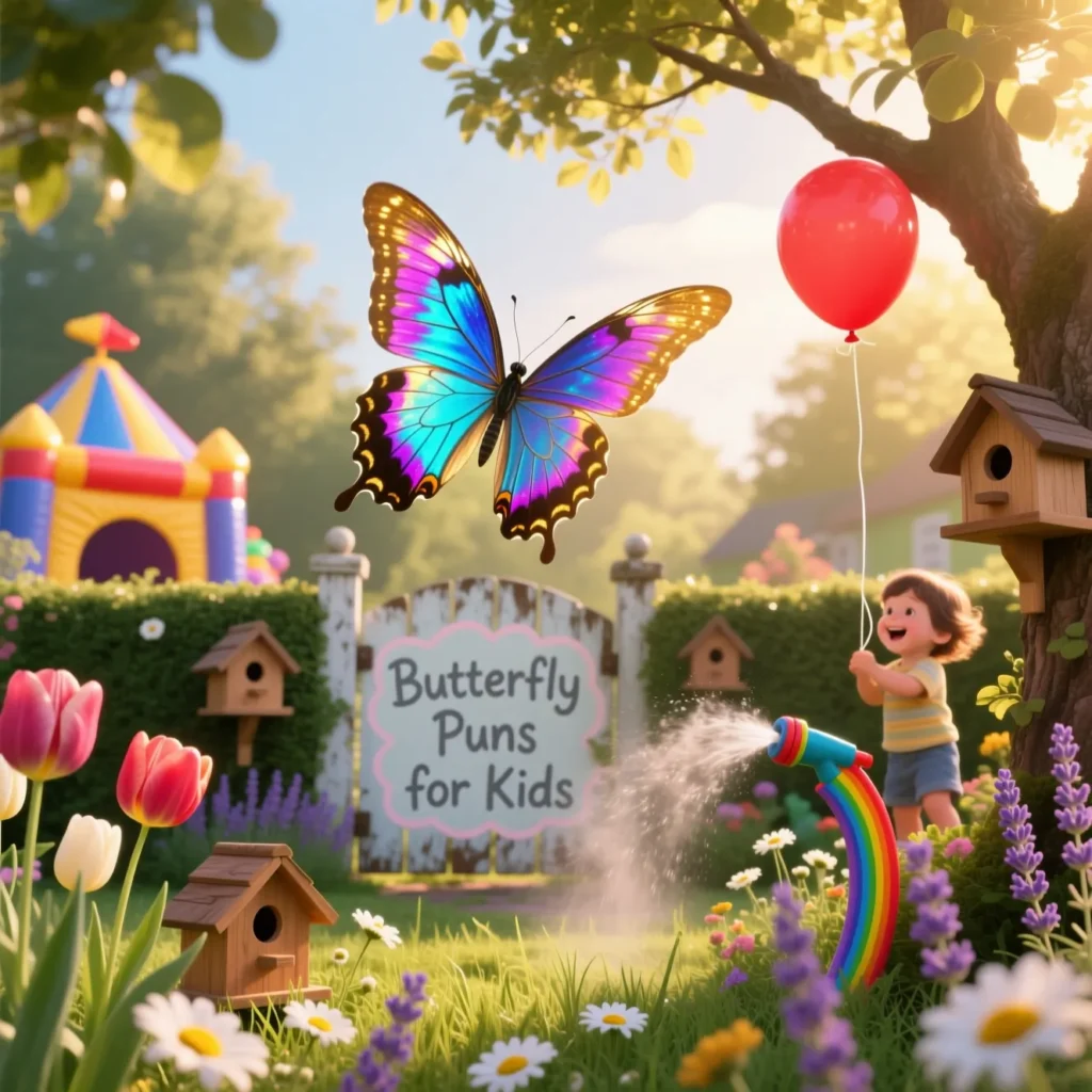 Butterfly Puns for Kids