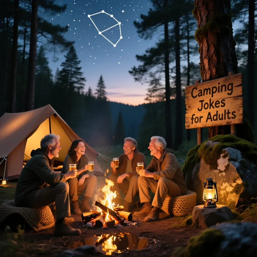 Camping Jokes for Adults