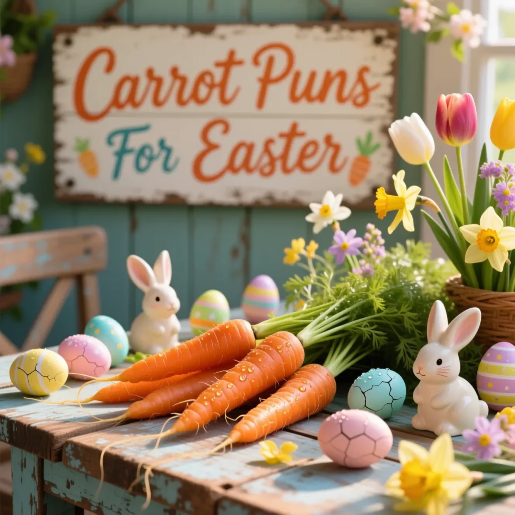 Carrot Puns For Easter