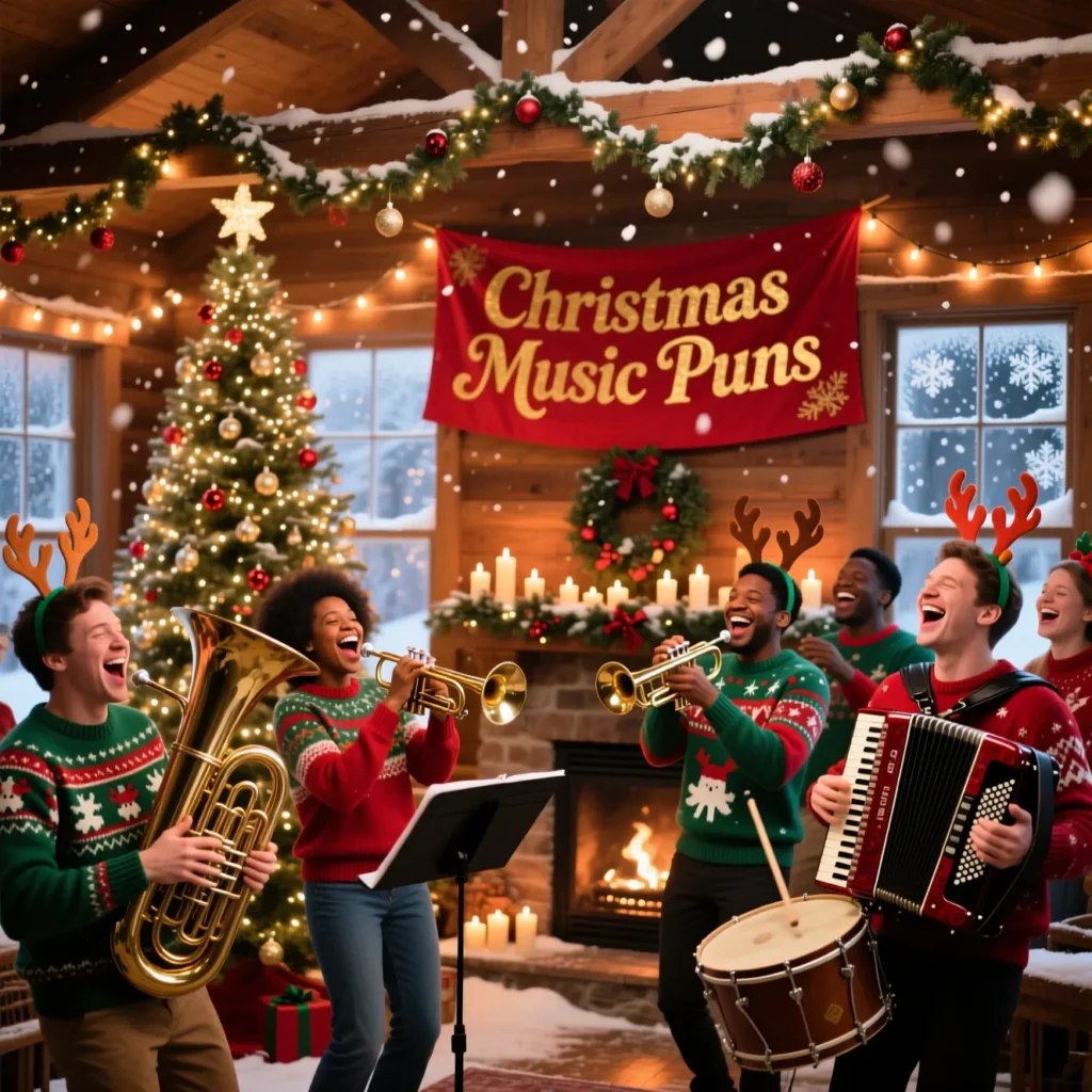 Christmas Music Puns